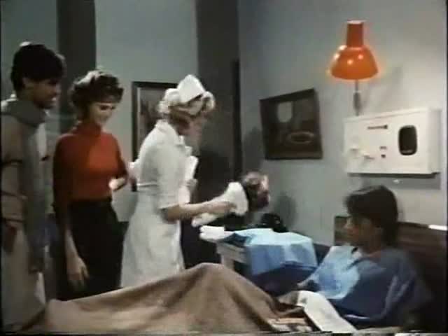 Vintage porn shows off a lucky dude getting jerked off by a busty nurse. -  HandjobHub